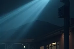 《凌晨四点的面包店》治愈剧封面,暖黄灯光下的操作台