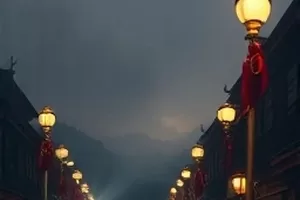 《临界频率》科幻剧封面,射电望远镜阵列指向深蓝夜空